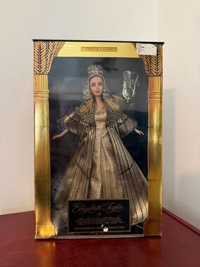 Elizabeth Taylor Cleopatra Collector Barbie Doll Vintage Limited Edition